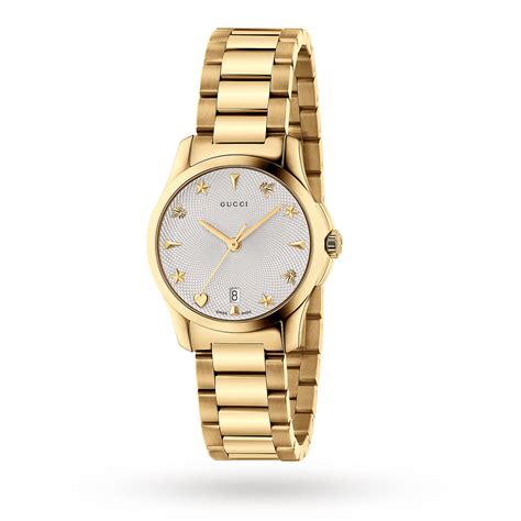 womens gucci gold watch|gucci women's watches prices.